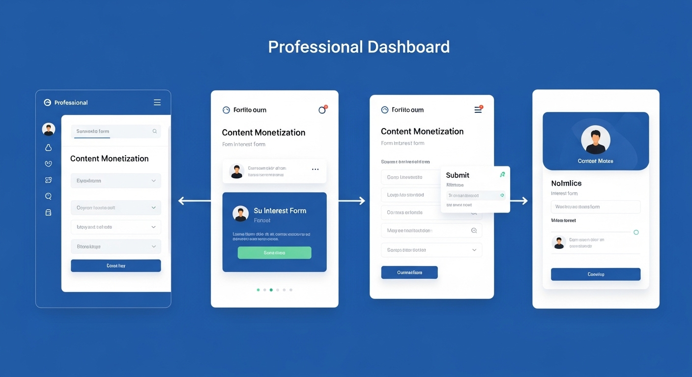 Chưa có lời mời? Vào Professional Dashboard > Monetization > Content Monetization để bày tỏ mong muốn tham gia.